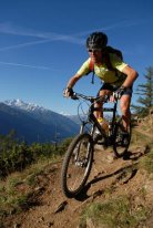 Biken im Meraner Land in Südtirol