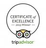 Certifikate of Excellence 2015 Winner tripadvisor