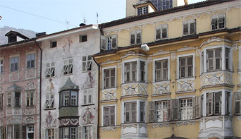Bolzano, capital of the province of South Tyrol