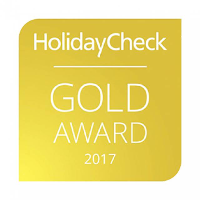 HolidayCheck GOLD AWARD 2017