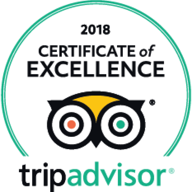 tripadvisor 2018 certificate of excellence