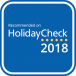 HolidayCheck GOLD Award 2017