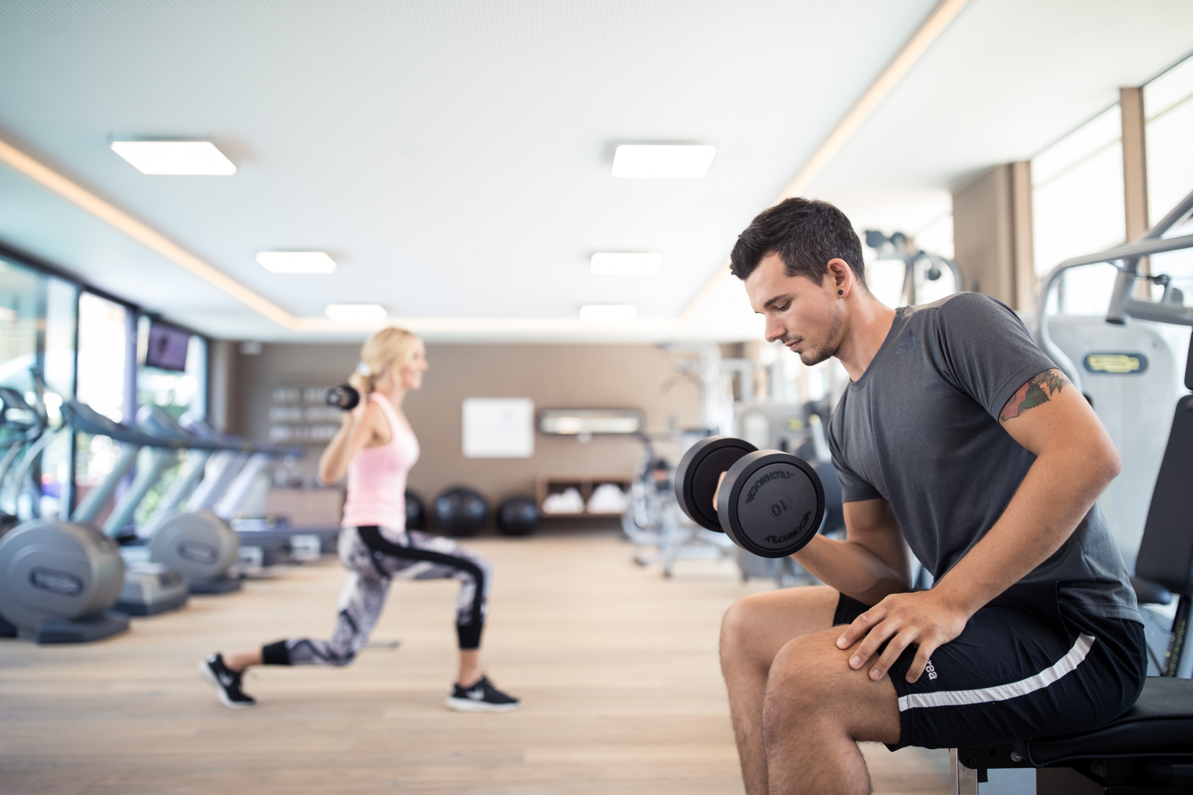 Fitness im Hotel Prokulus