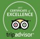 Tripadvisor Certificate for Excellence