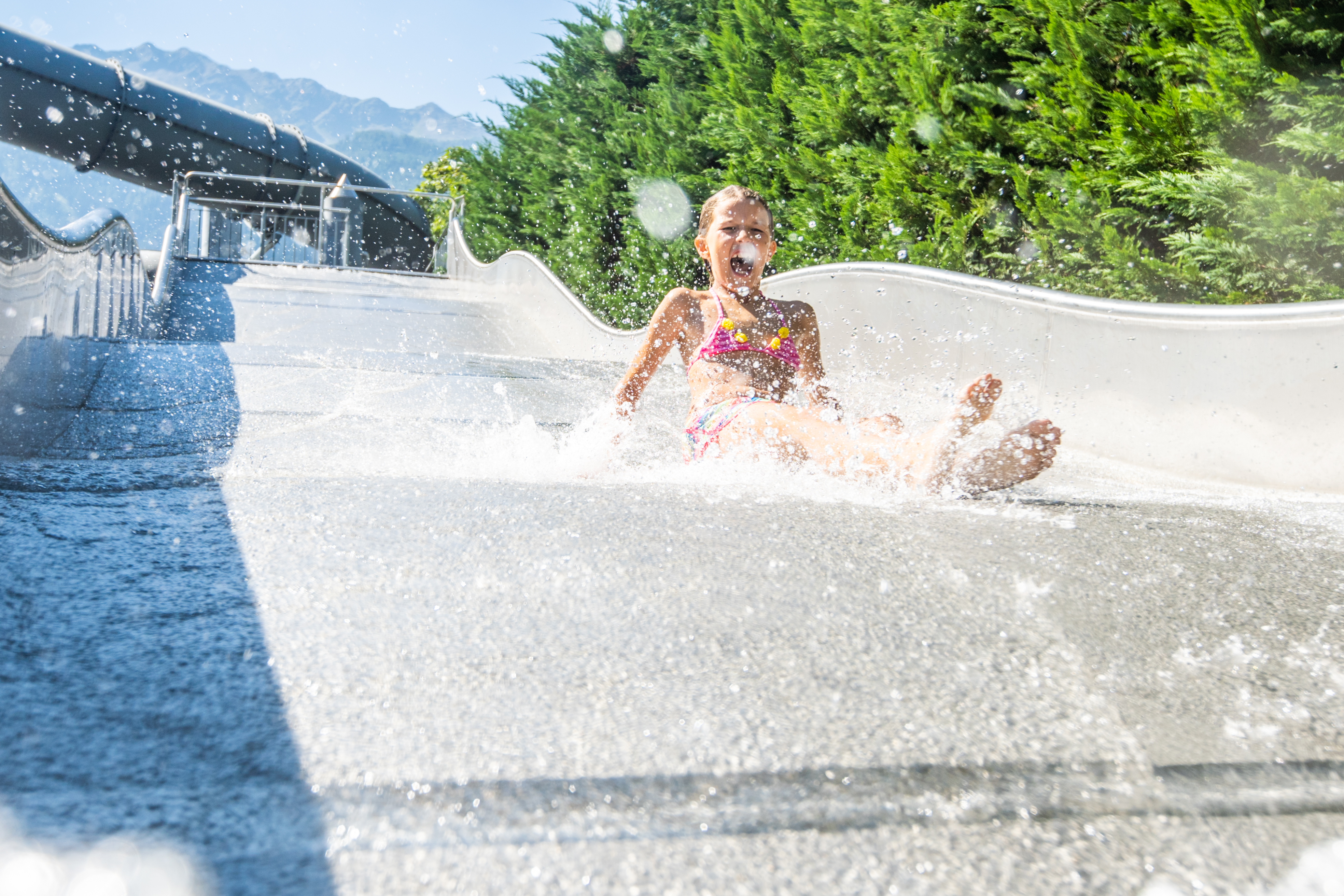 Wellenrutsche im Aquagarden