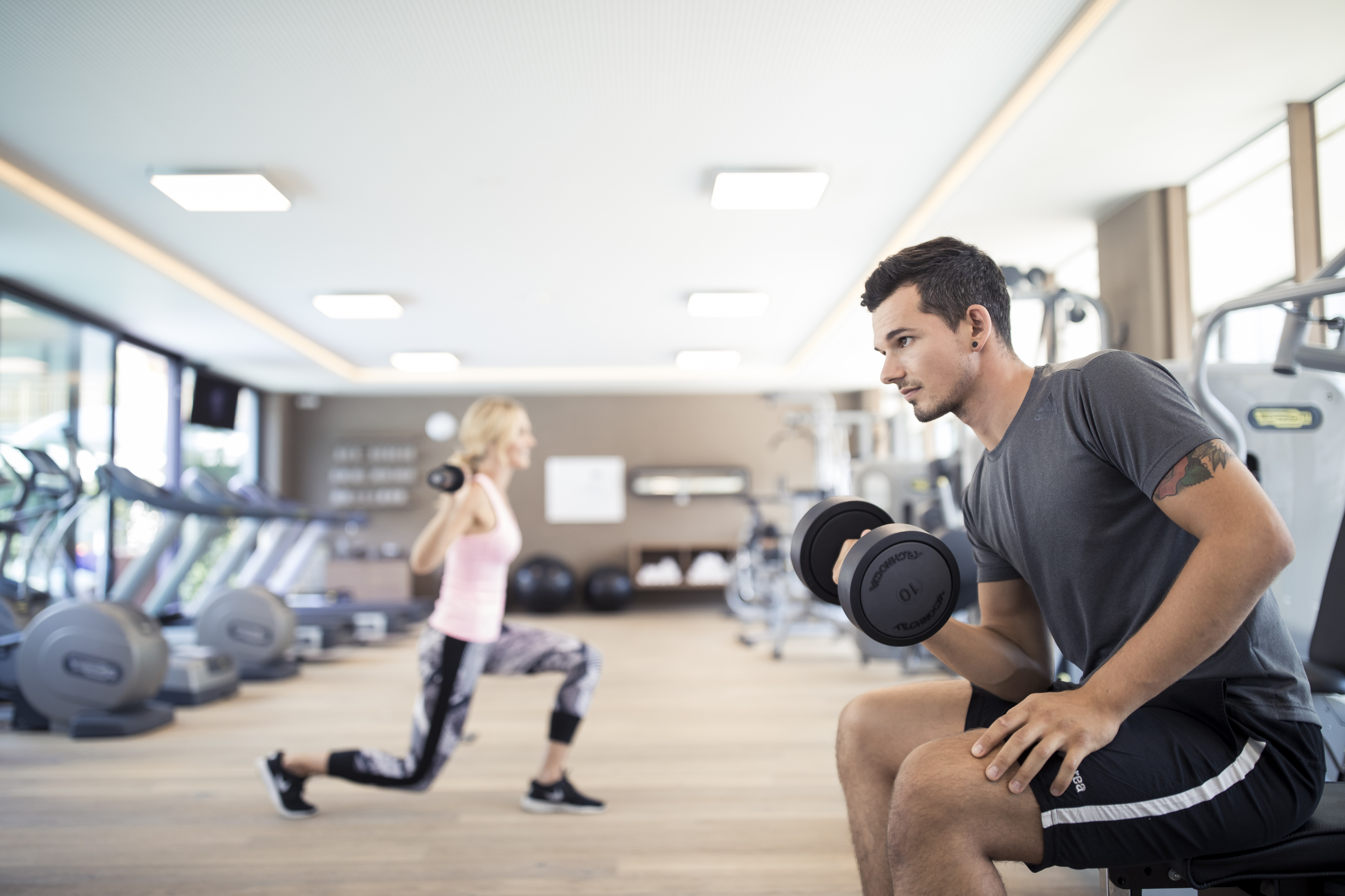 Fitness im Hotel Prokulus