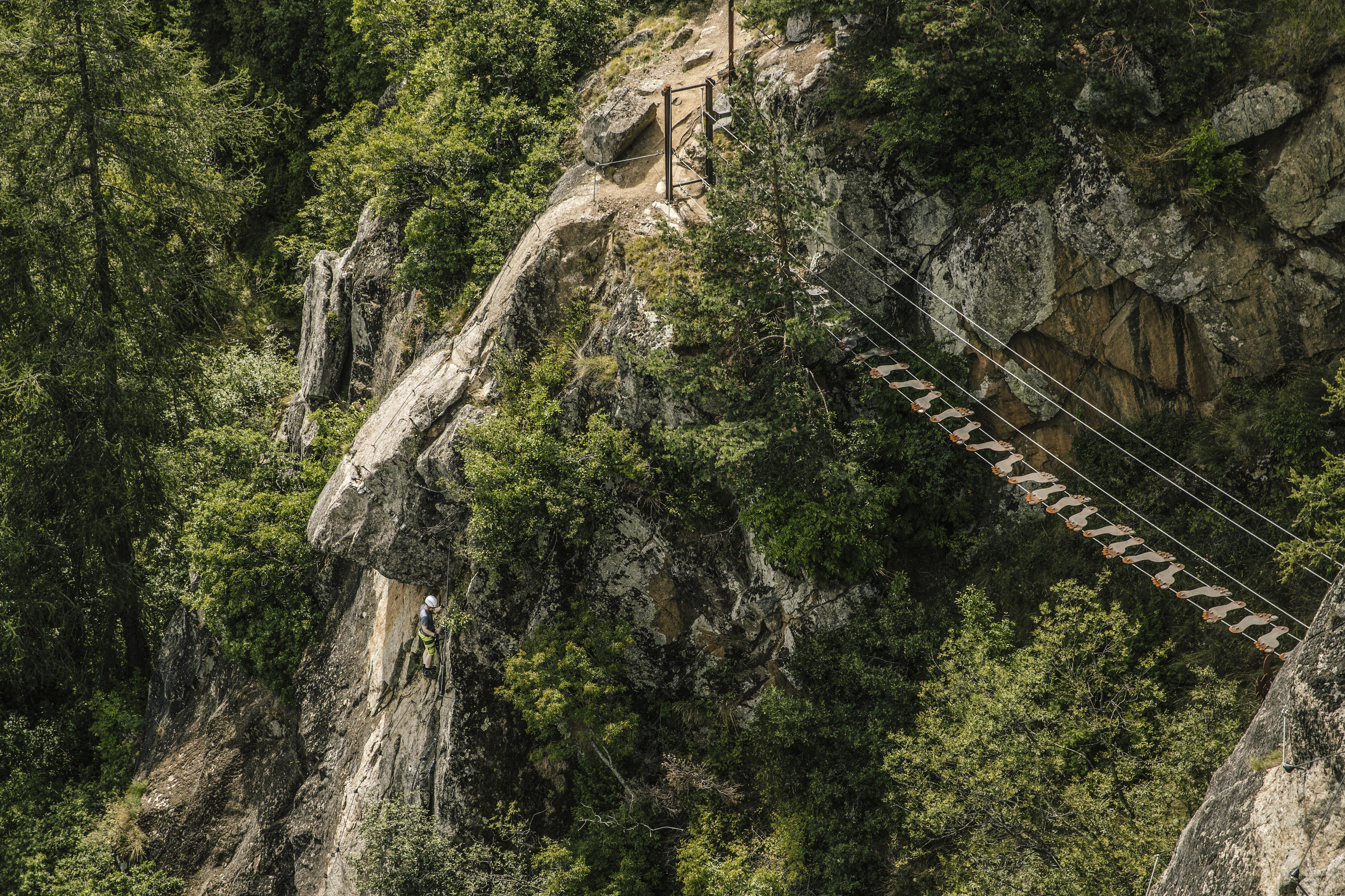 Knott Klettersteig in Naturns