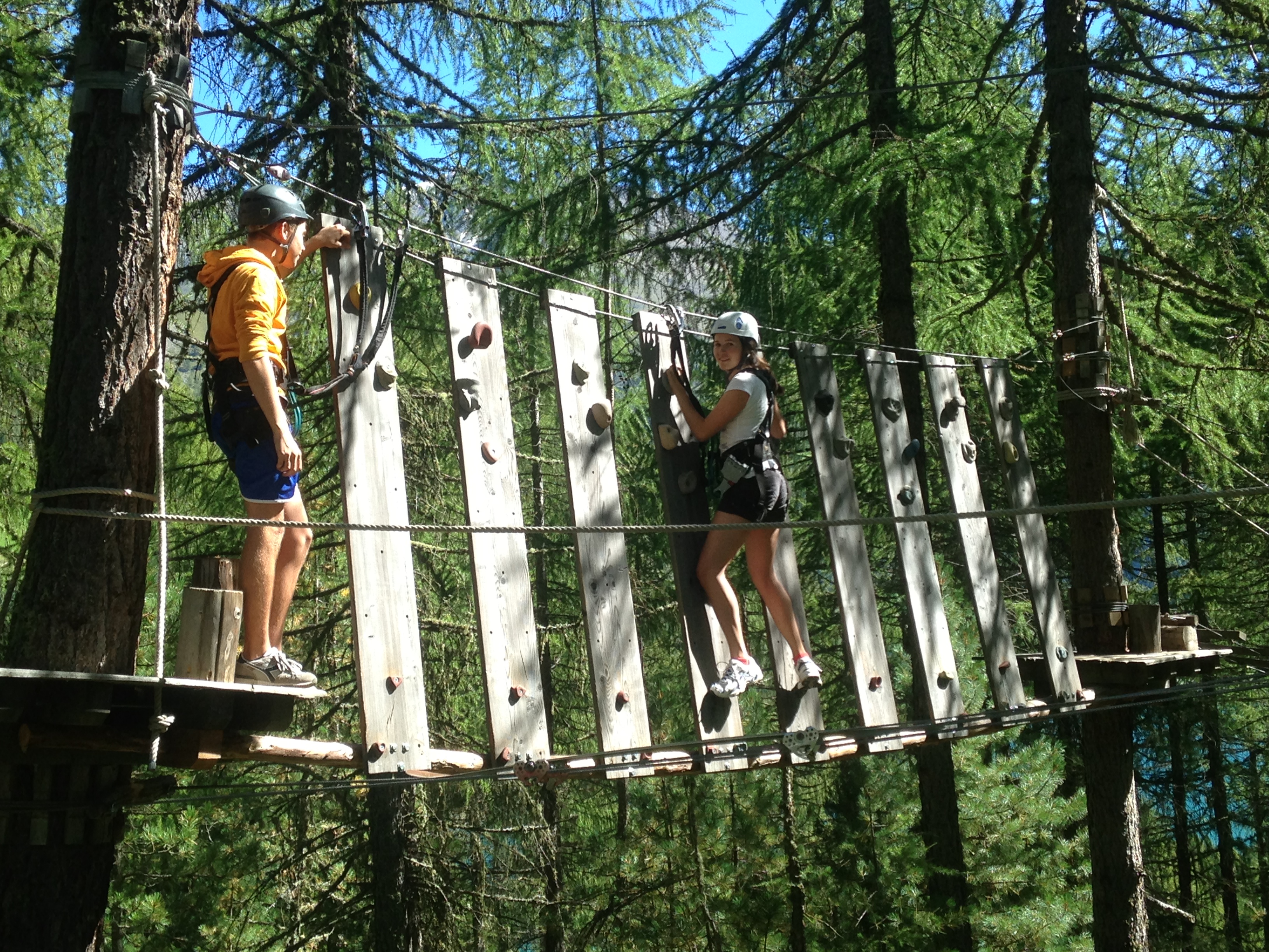 Hochseilgarten Ötzi Rope Park